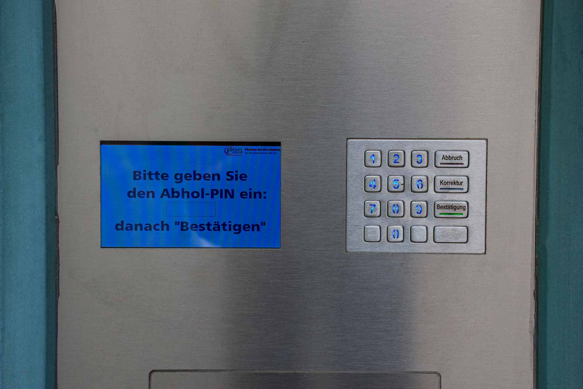 Abholautomat - ein Service Ihrer Goethe Apotheke Meiningen
